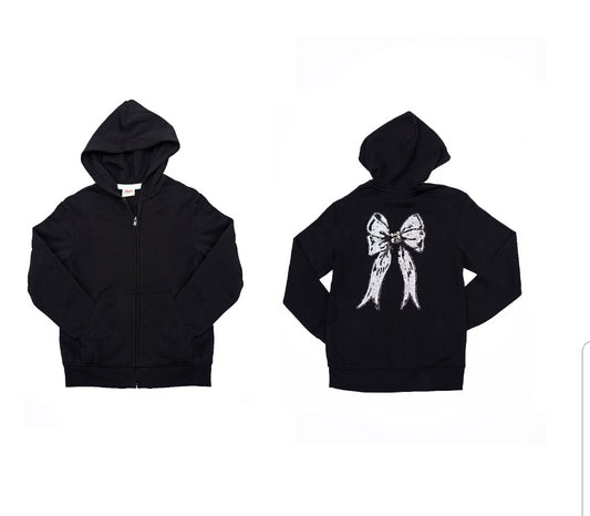 KIDS - "BOWS ALL DAY" Hoodie Sweatshirt | RTW